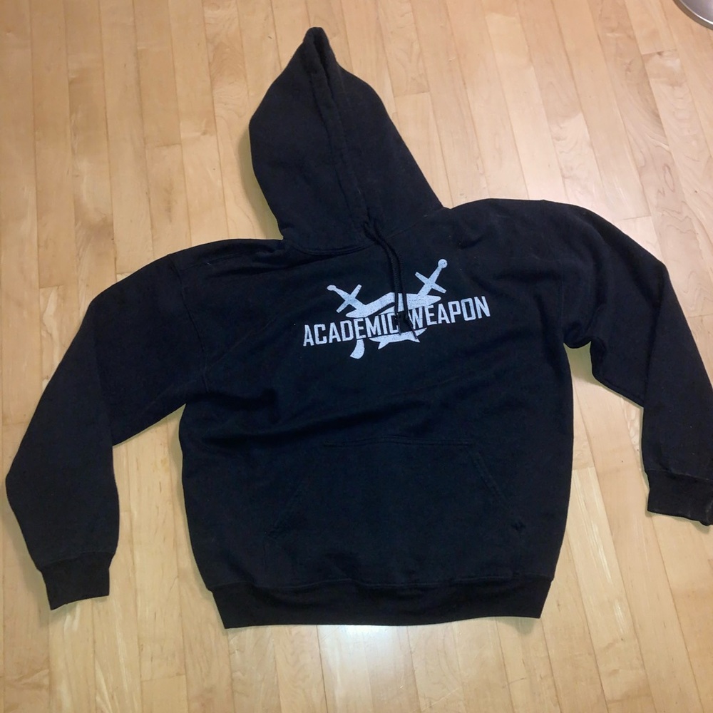 Academic Weapon Men’s Black size Large Hoodie